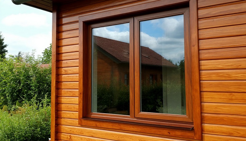 Ламинированные пластиковые окна