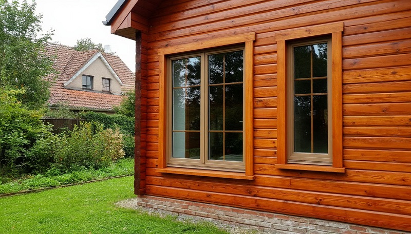 Ламинированные пластиковые окна