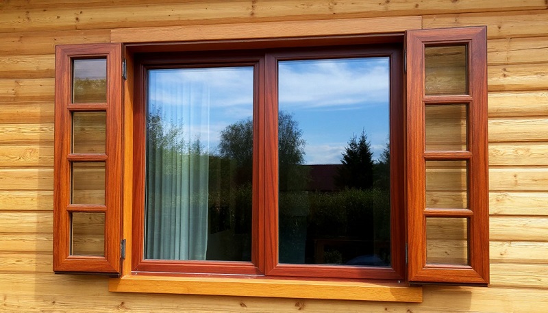 Ламинированные пластиковые окна